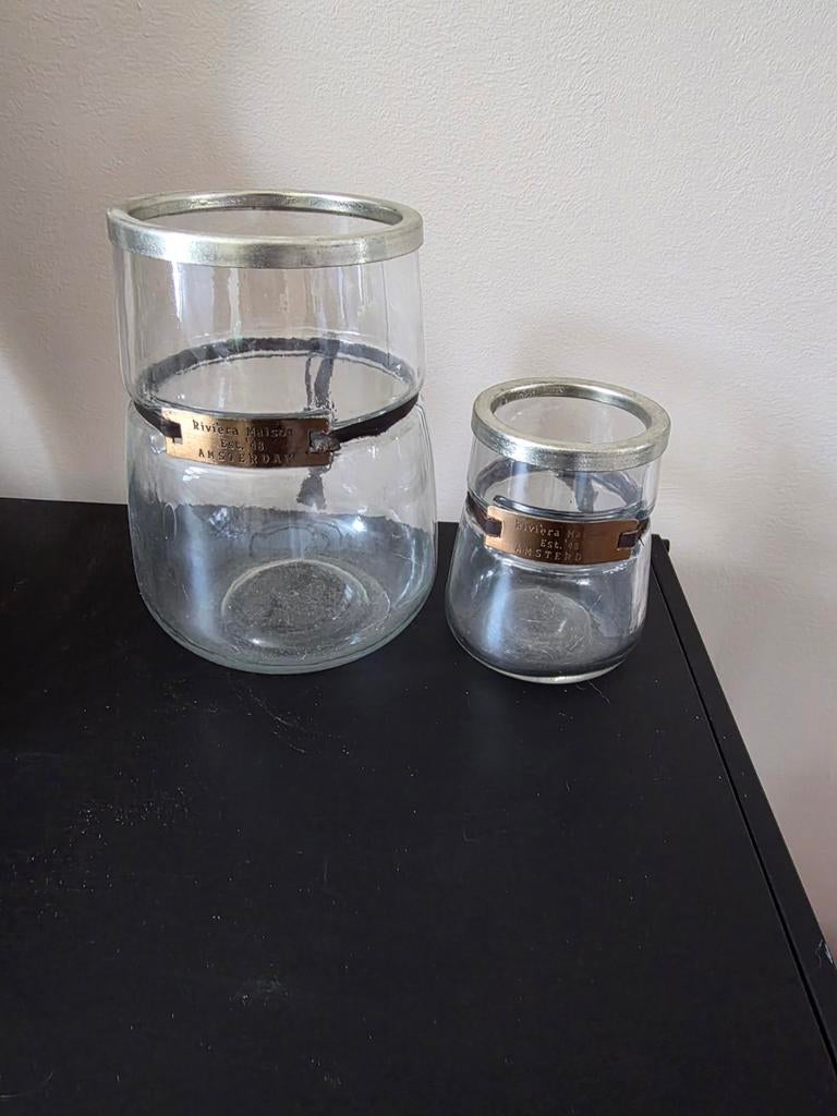 Riviera Maison windlichten set, Ophalen of Verzenden