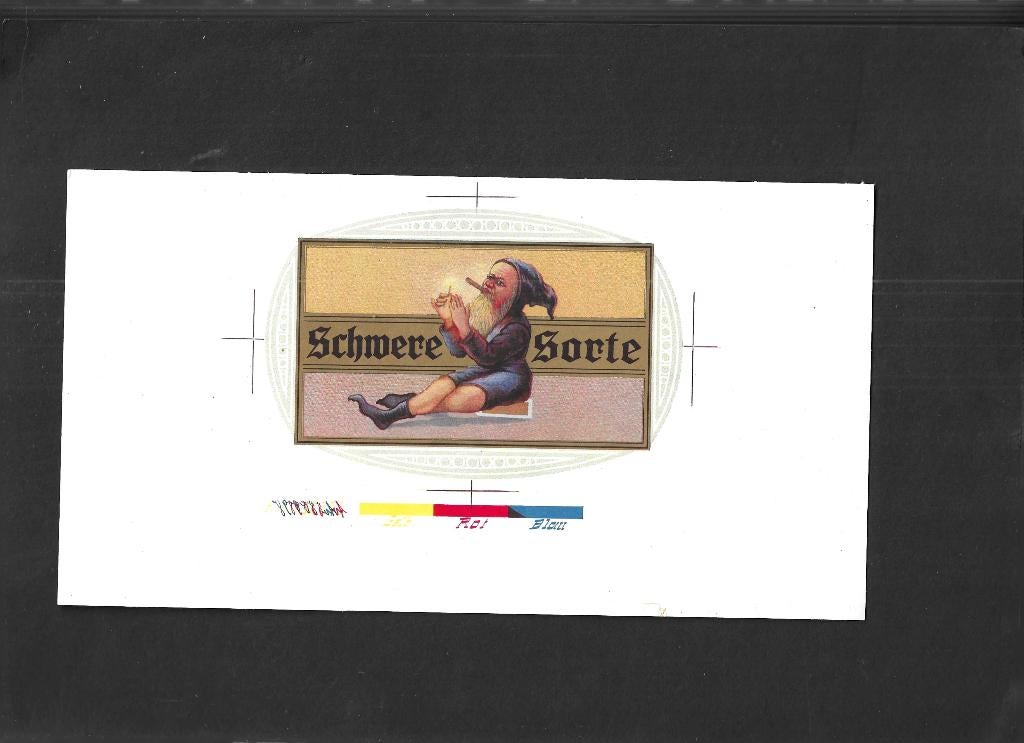 Etiket scan V4747, Ophalen of Verzenden, Gebruikt, Sigarenbandjes