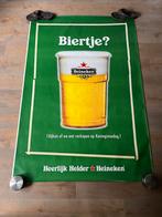 Grote collectie oude Heineken posters en advertenties, Verzamelen, Posters, Ophalen, Deurposter of groter, Reclame, Rechthoekig Staand