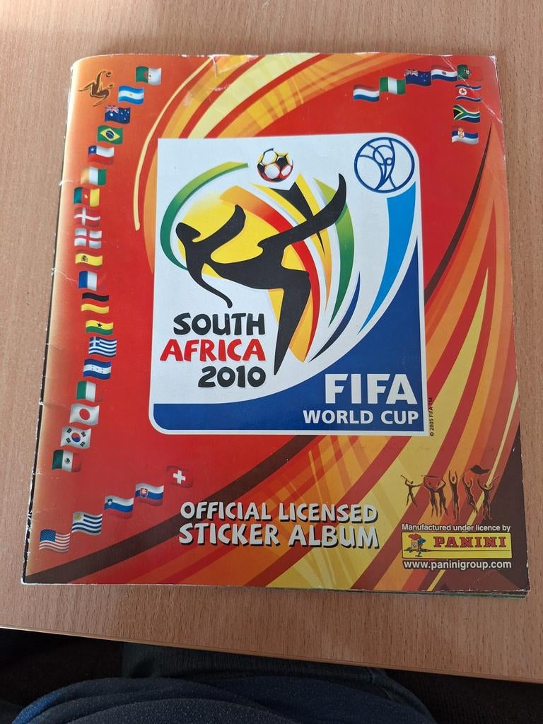 FIFA WORLD CUP SOUTH AFRICA 2010 sticker album, Ophalen of Verzenden, Nieuw, Buitenlandse clubs, Boek of Tijdschrift
