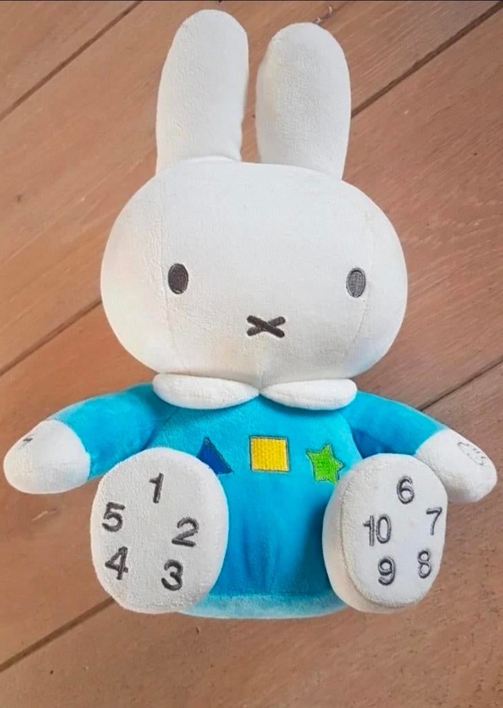 Nijntje knuffel met geluid - decoratie, Met geluid, Konijn, Nijntje, Ophalen of Verzenden