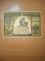 Duits/Pools Notgeld Schmiedeberg Noodgeld, Ophalen of Verzenden, Duitsland