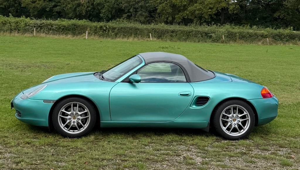 Porsche Boxster! Waanzinnige kleur!, Auto's, Porsche, Automaat, Achterwielaandrijving, Cabriolet, Geïmporteerd