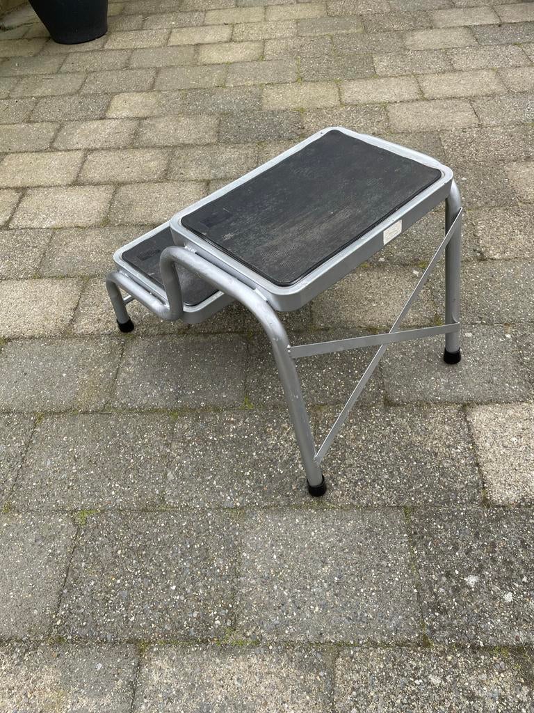 Caravan opstapje, Ophalen, Gebruikt