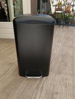 Kela Davino 30L prullenbak met soft close, Ophalen, Gebruikt, Met pedaal, 50 tot 75 cm