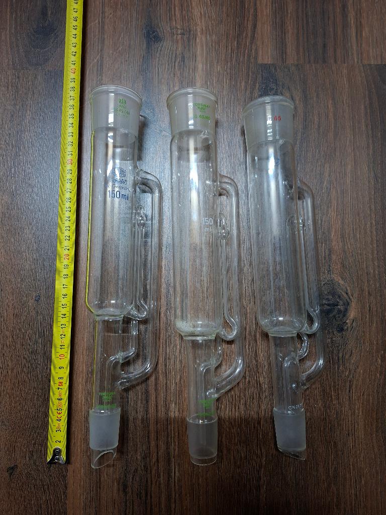 Laboratorium Soxhlet, Ophalen, Gebruikt