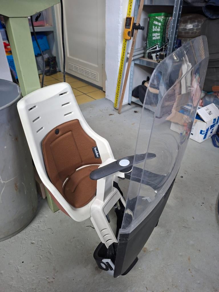 Bobike Exclusive Mini voorzitje 9-15kg (2019), Fietsen en Brommers, Fietsaccessoires | Fietsstoeltjes, Ophalen, Bobike, Gebruikt