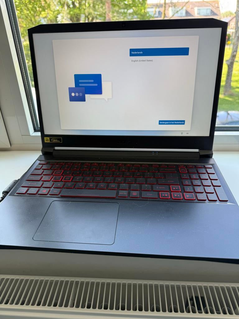 Acer Nitro 5 AN515-57 Gaming Laptop - i5-11400H, 16GB RAM, Computers en Software, Windows Laptops, Met videokaart, 2 tot 3 Ghz