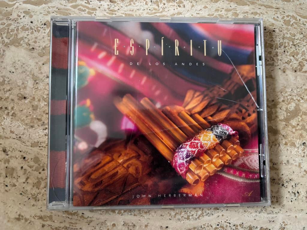 Espíritu de Los Andes by John Herberman : panfluit, Ophalen of Verzenden, Zo goed als nieuw