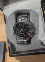 Omega Speedmaster date automatisch., Ophalen, Zo goed als nieuw, Staal, Omega