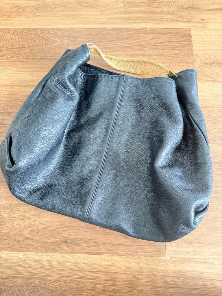 Furla Leren Handtas - Zwart, Ophalen of Verzenden, Zo goed als nieuw, Zwart, Handtas