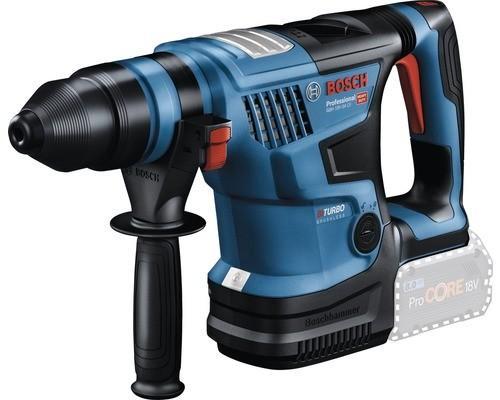 BOSCH Blauw Accu boorhamer GBH 18V-34 CF BITURBO, Doe-het-zelf en Verbouw, Gereedschap | Boormachines, Zo goed als nieuw, Boor- en/of Breekhamer