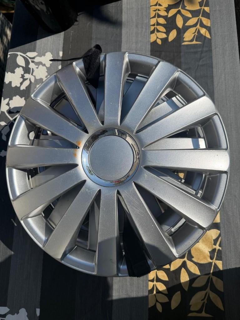 3 Auto wieldoppen te koop, Ophalen, Gebruikt