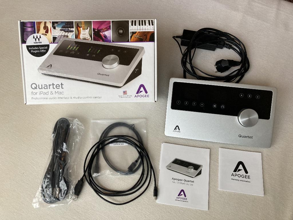 Apogee Quartet - USB Audio Interface, Ophalen of Verzenden, Gebruikt, Audio