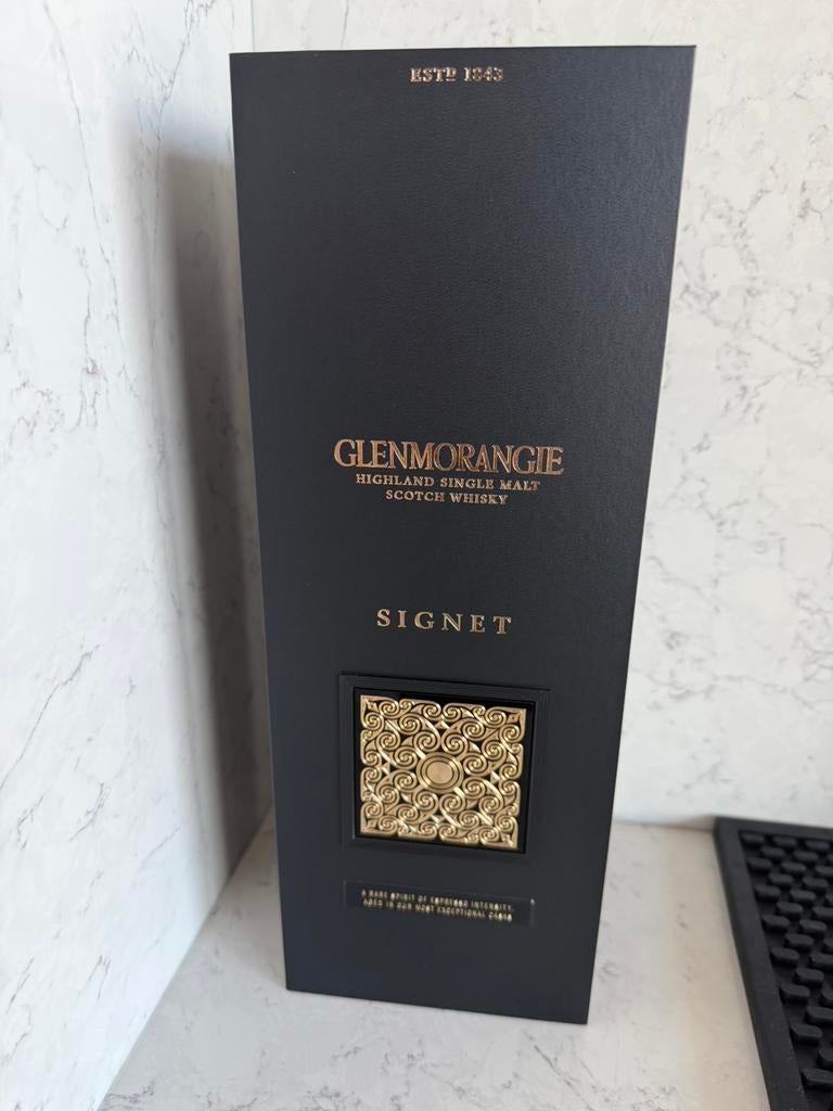 Glenmormagie Signet Wiskey lege fles en doos, Ophalen of Verzenden, Zo goed als nieuw, Verpakking