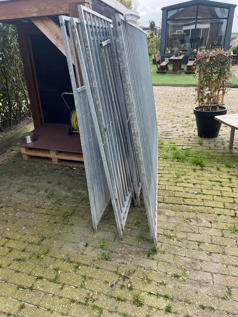 Honden kennelpanelen  diverse maten, Ophalen of Verzenden, Zo goed als nieuw, 110 cm of meer, 100 cm of meer