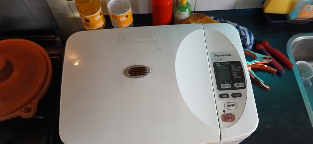 Panasonic SD-207 Broodbakmachine, Witgoed en Apparatuur, Broodbakmachines, Ophalen