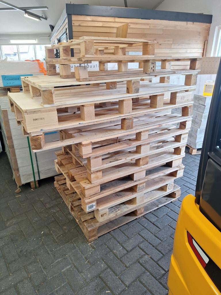 Gratis af te halen: diverse maten pallets, Ophalen, Gebruikt, Pallet