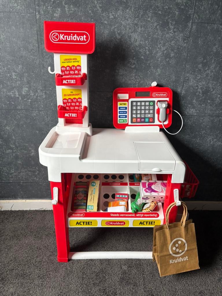 Kruidvat mini kassa, Kinderen en Baby's, Ophalen of Verzenden, Zo goed als nieuw
