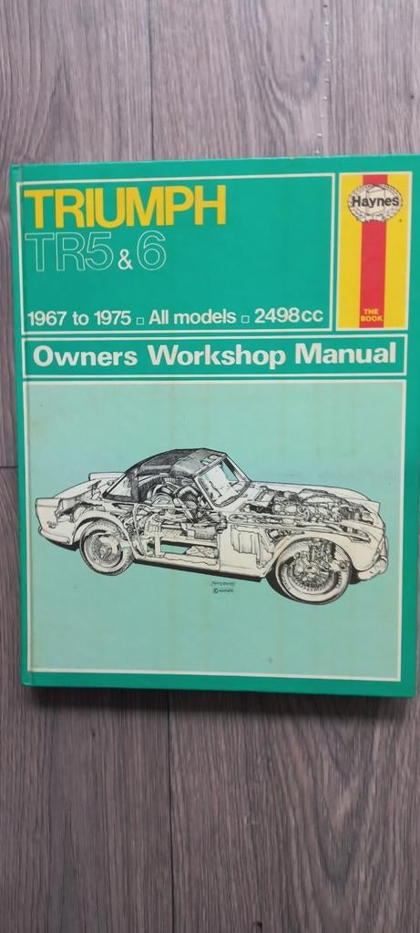 Werkplaatshandboek Triumph TR5 & TR6 (1967-1975) Haynes, Ophalen of Verzenden, Gelezen, Overige merken, Haynes