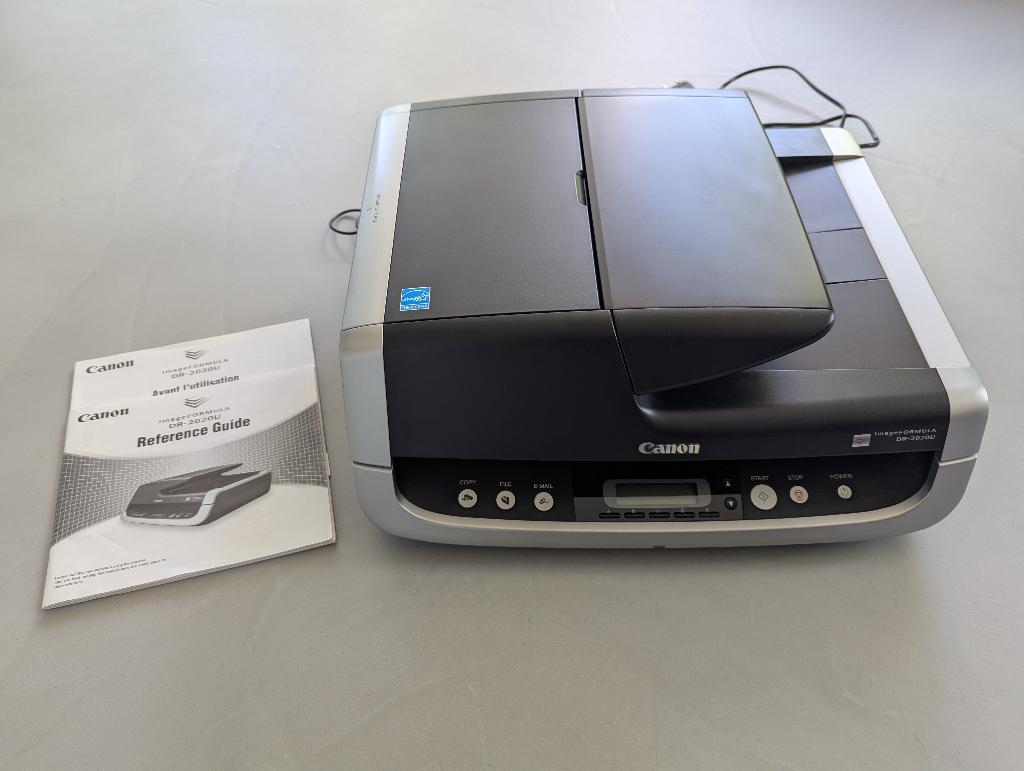 Canon scanner DR2020-U - flatbed 40 pagina's per minuut, Computers en Software, Scanners, Gebruikt, Flatbedscanner, Windows, Ophalen