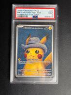 Pikachu With Grey Fet Hat Van Gogh PSA 9, Ophalen of Verzenden, Zo goed als nieuw