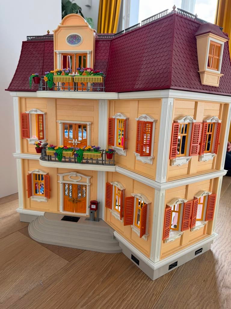 Playmobil Herenhuis met veel accessoires, Kinderen en Baby's, Speelgoed | Playmobil, Ophalen of Verzenden, Gebruikt, Complete set