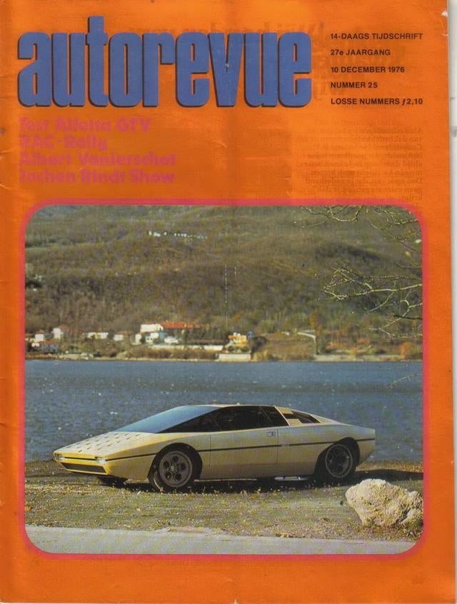 Autorevue 25 1976 : Alfa Romeo 2000 GTV - RAC Rally, Ophalen of Verzenden, Gelezen, Algemeen