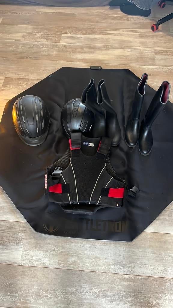 Paardrij set compleeet, Ophalen of Verzenden, Zo goed als nieuw