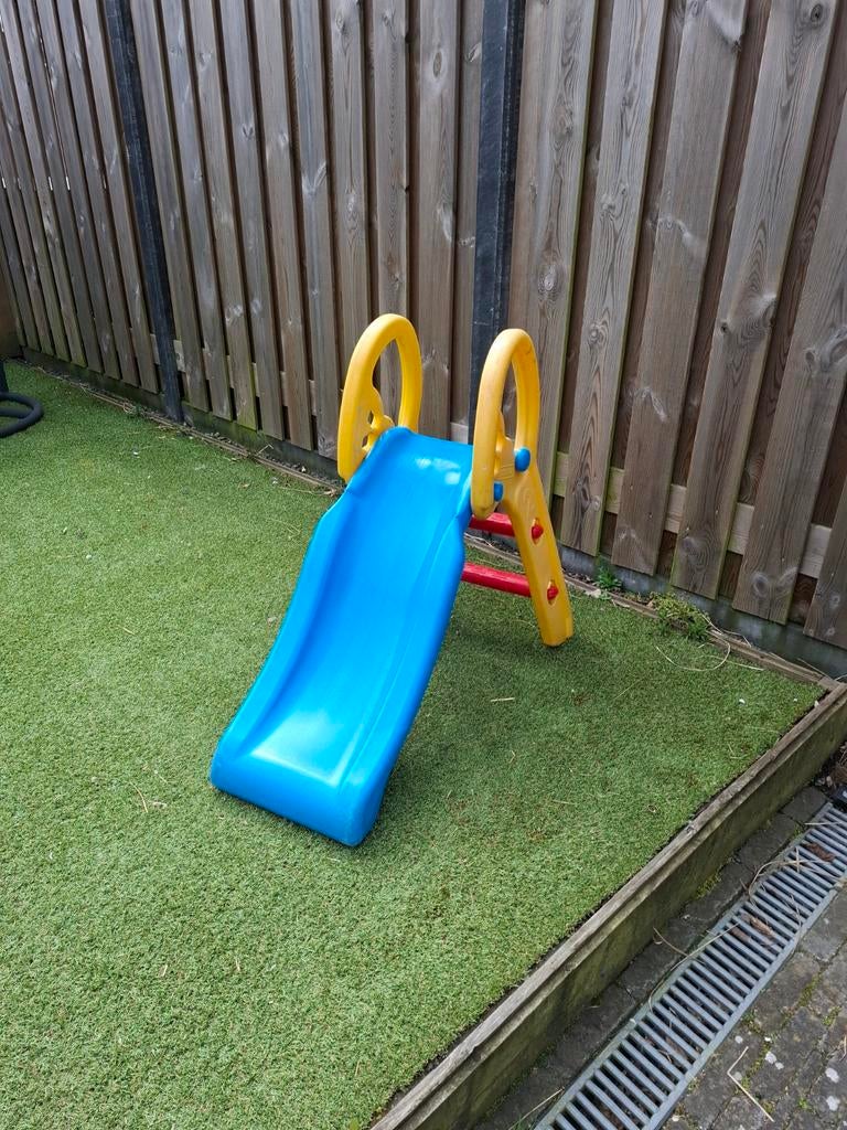 Glijbaan voor buiten, Ophalen