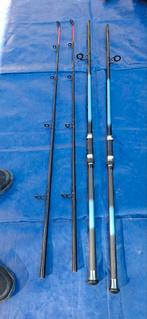 Set van 2 boothengels, Watersport en Boten, Hengelsport | Zeevissen, Ophalen, Gebruikt, Werphengel