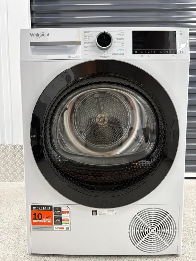 Whirlpool Warmtepompdroger, als nieuw!, Witgoed en Apparatuur, Wasdrogers, Ophalen, 6 tot 8 kg, Minder dan 85 cm, Zo goed als nieuw