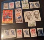 RUSLAND - kaartje oude zegels **/gestempeld, Postzegels en Munten, Postzegels | Volle albums en Verzamelingen, Ophalen of Verzenden