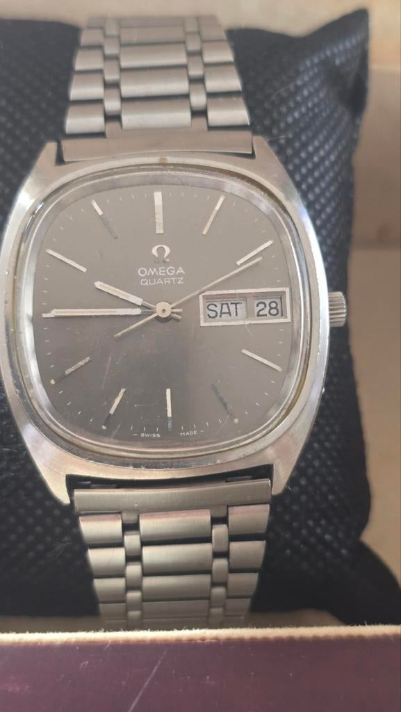 Omega, Sieraden, Tassen en Uiterlijk, Horloges | Antiek, Ophalen of Verzenden, Staal, Omega, 1960 of later