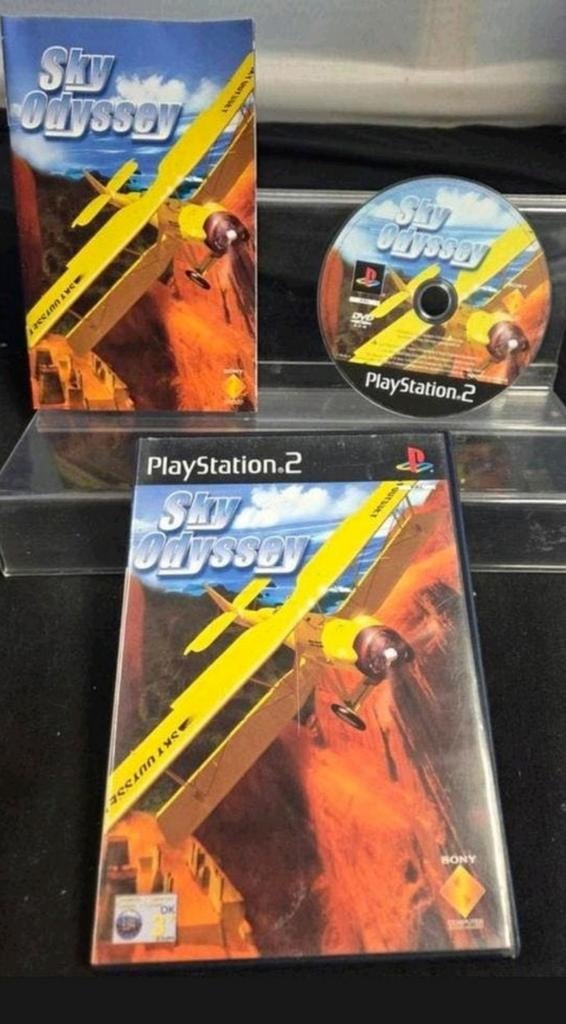 Sky Odyssey - PlayStation 2 (PS2) - Vliegsimulator, Spelcomputers en Games, Gebruikt, Sony Interactive Entertainment Europe Ltd, 10 Great Marlborough Street, London, W1F 7LP, Verenigd Koninkrijk