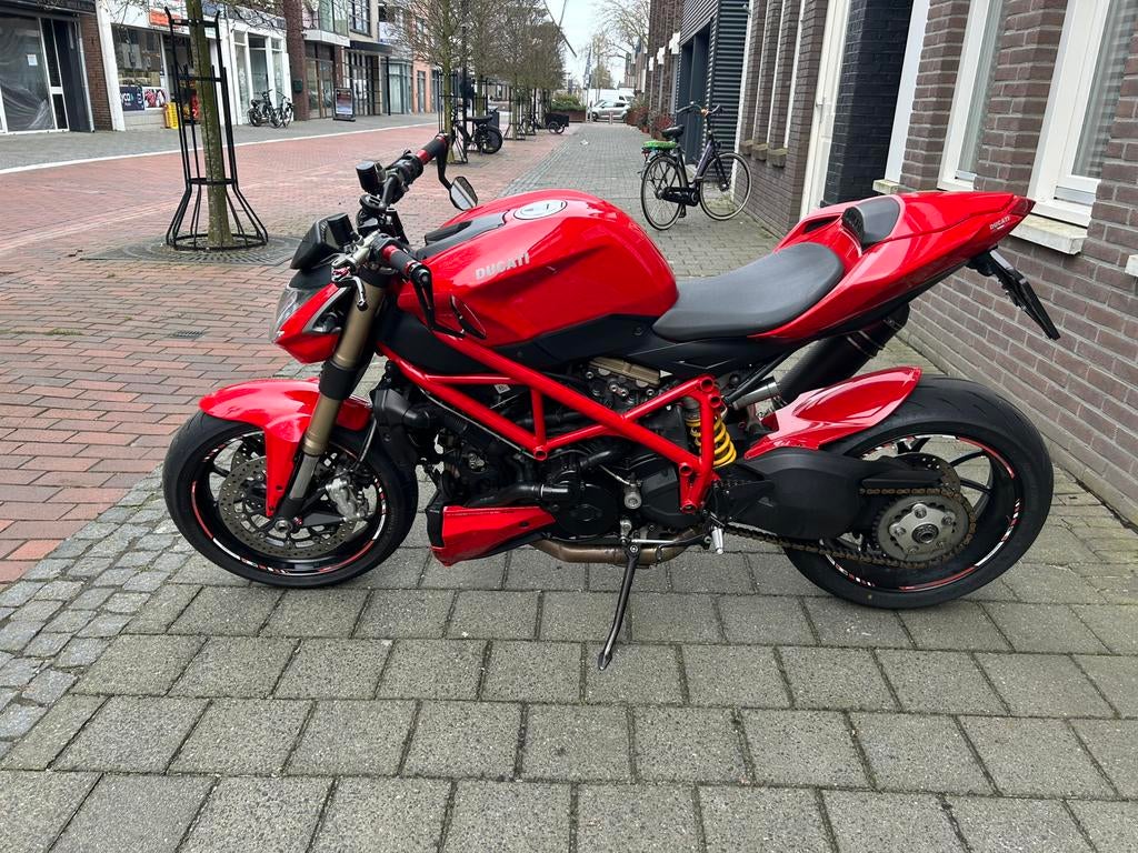 Ducati streetfighter 848 bouwjaar 2012, 2 cilinders, Motorrijbewijs A, 848 cc, Meer dan 35 kW