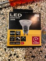 Spot LED GU10 Warm Wit 3000K - 345 Lumen, Dimbare Spot, 30 tot 60 watt, Led-lamp, Nieuw, Overige fittingen