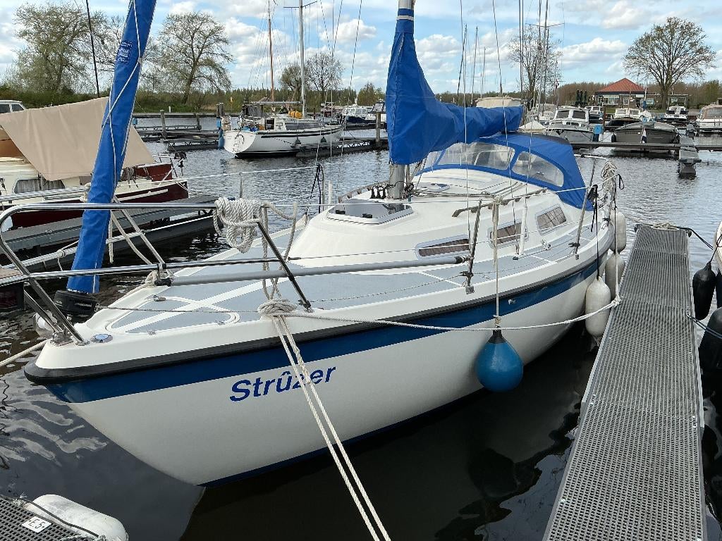 Hurley 800 Comfort diepgang 1.20 en onder bruggen Randmeren, Watersport en Boten, Kajuitzeilboten en Zeiljachten, Ophalen, Gebruikt