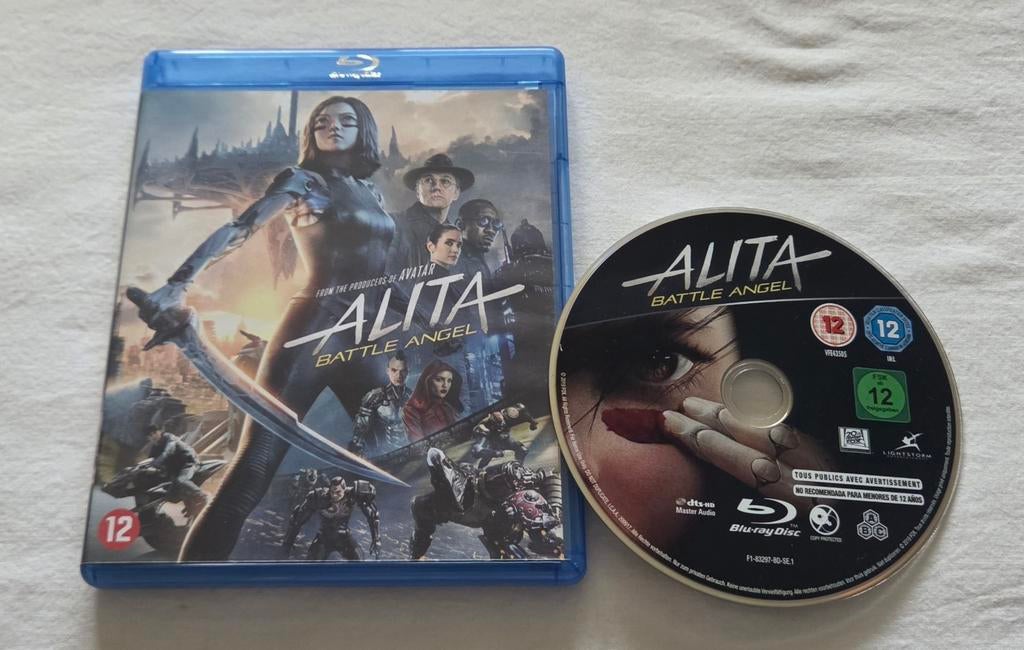 Alita Battle Angel/SciFi/Blu-ray/Manga, Ophalen of Verzenden, Zo goed als nieuw, Actie