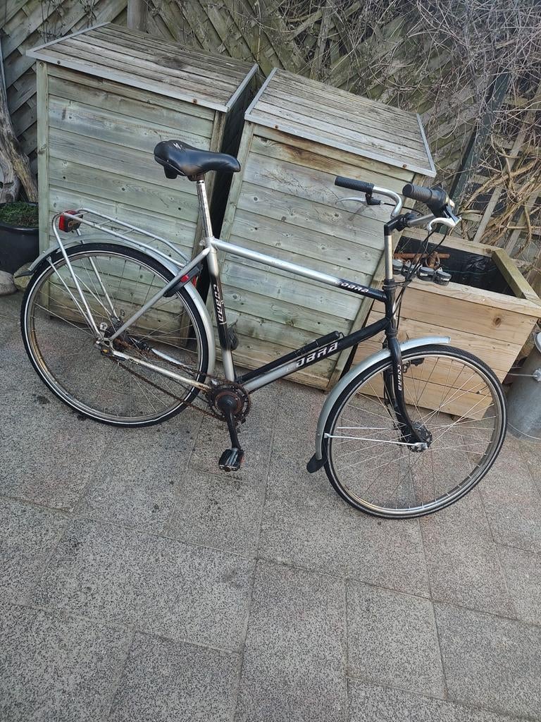 Cobra herenfiets, Fietsen en Brommers, Ophalen, Gebruikt, Overige merken, Versnellingen