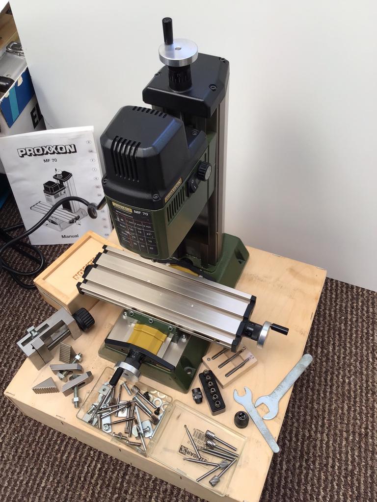 Freesmachine proxxon MF70, Ophalen of Verzenden, Zo goed als nieuw, Elektrisch