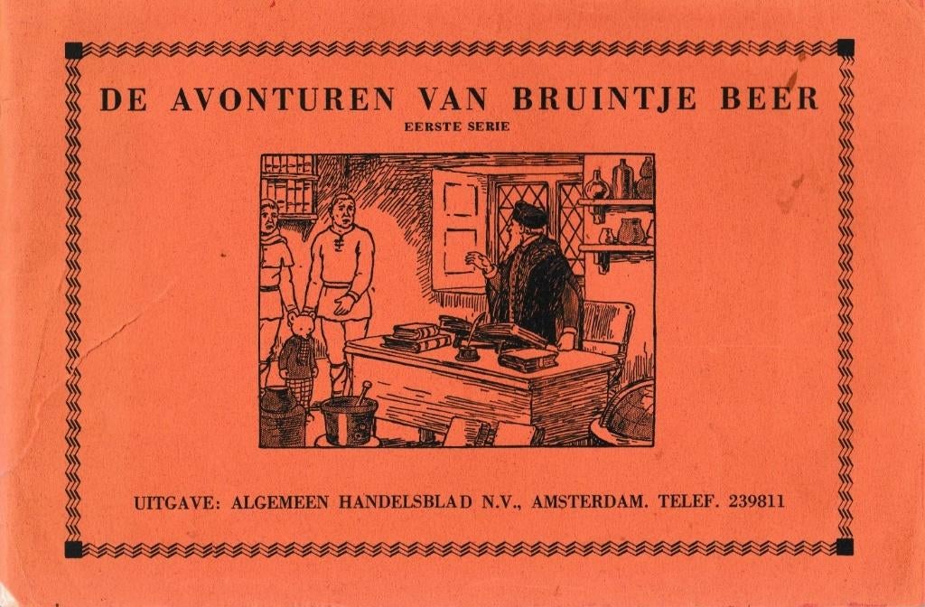 DE AVONTUREN VAN BRUINTJE BEER - EERSTE / TWEEDE SERIE, Eén stripboek, Ophalen of Verzenden, Gelezen