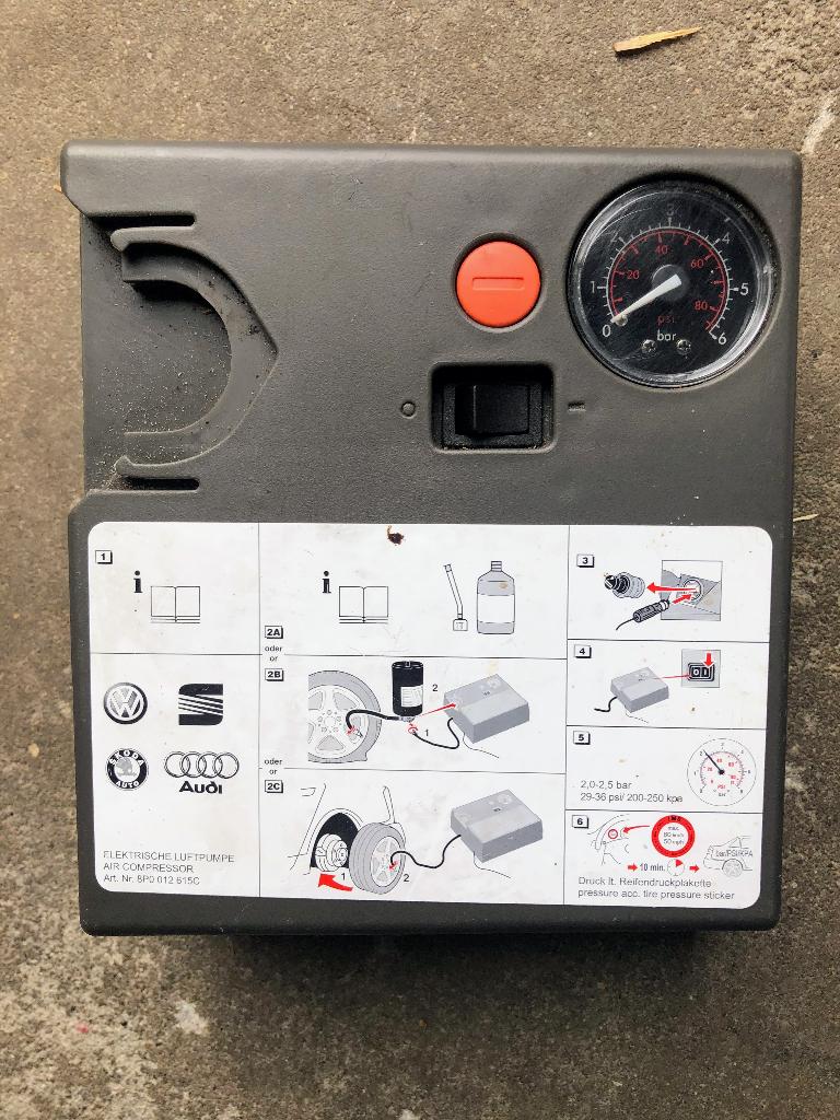 Bandenpomp Audi VW, Auto diversen, Ophalen of Verzenden, Nieuw