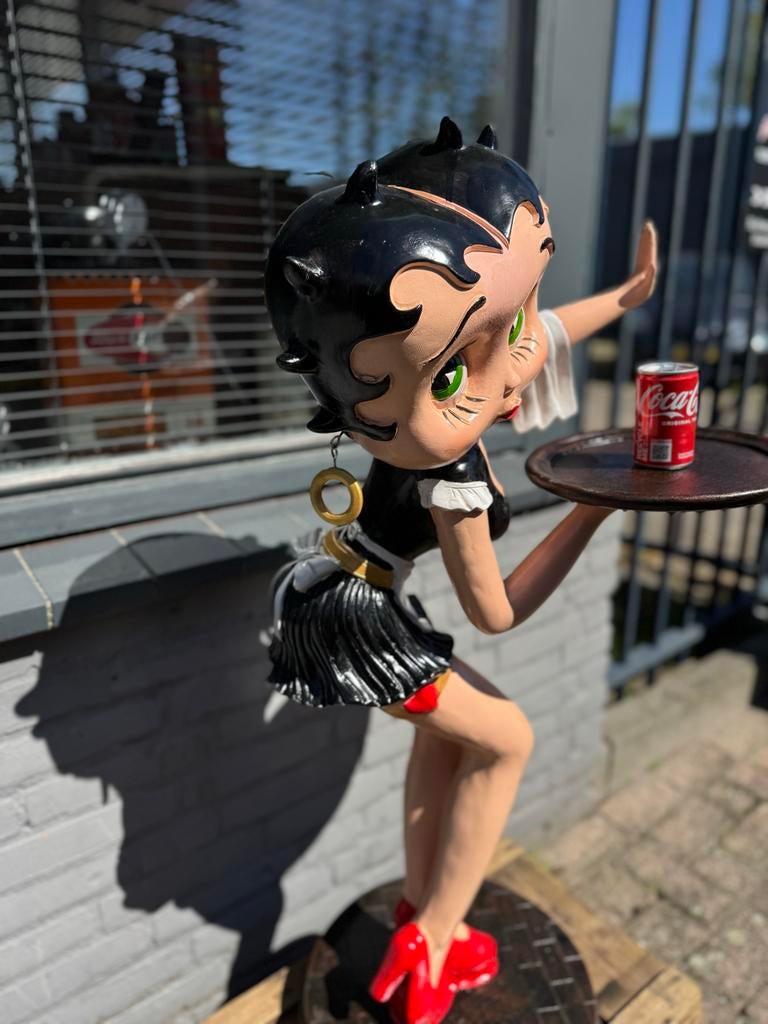 Groot Betty Boop Serveerster beeld XL, Ophalen, Zo goed als nieuw, Mens
