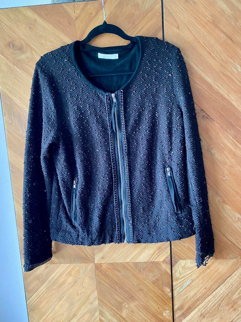 Leuk Vest/Jasje van AAIKO. Maat L, Aaiko, Zwart, Maat 42/44 (L), Ophalen of Verzenden