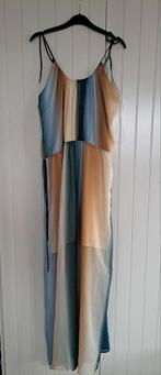 Lange voile jurk van H&M  in tie-dyed stijl, mt.36, H&M, Overige kleuren, Verzenden, Nieuw