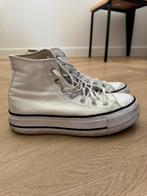 Converse sneaker platform wit mt 37, Kleding | Dames, Schoenen, Wit, Ophalen of Verzenden, Sneakers of Gympen, Zo goed als nieuw