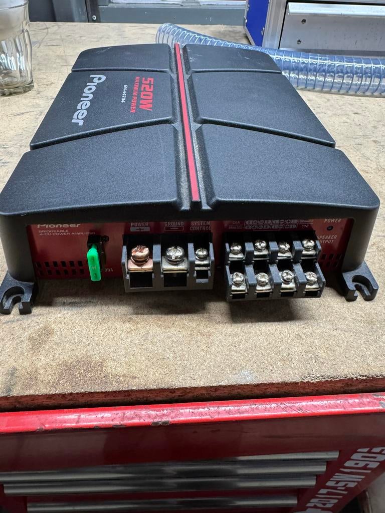 Pioneer 520W versterker., Ophalen, Gebruikt