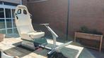 Playseat Evolution Wit met Mat - Gebruikt, Zeer Goede Staat, Ophalen, Zo goed als nieuw