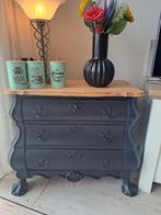 Mooie Matzwarte Ladenkast.., Ophalen, 50 tot 100 cm, Zo goed als nieuw, 3 of 4 laden